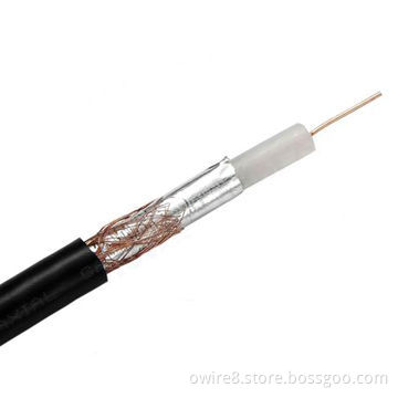 RG6 Coaxial Cable with TCU Conductor and 96 BraidingNew
